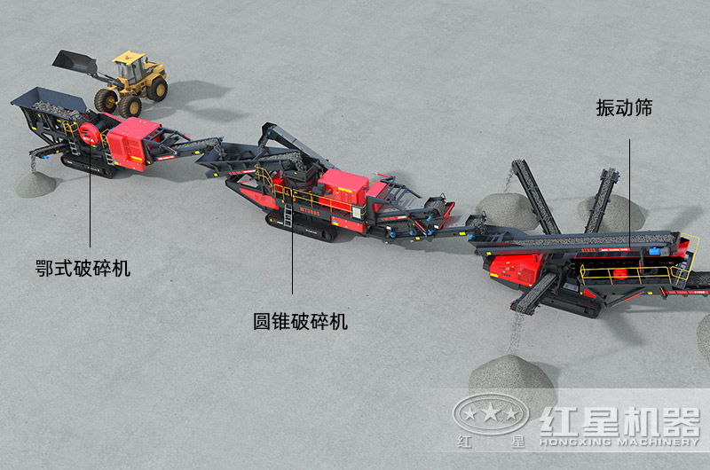 節(jié)能型移動破碎站組成結構