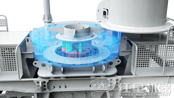 制砂機(jī)結(jié)構(gòu)和工作原理