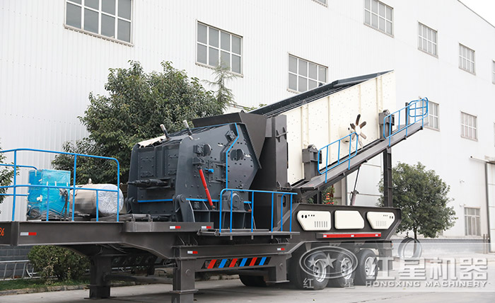 輪胎移動反擊破機(jī)