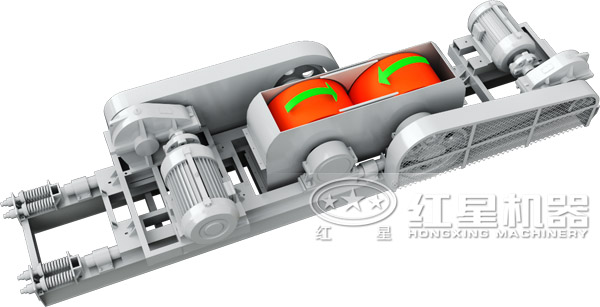 對輥制砂機結(jié)構(gòu)