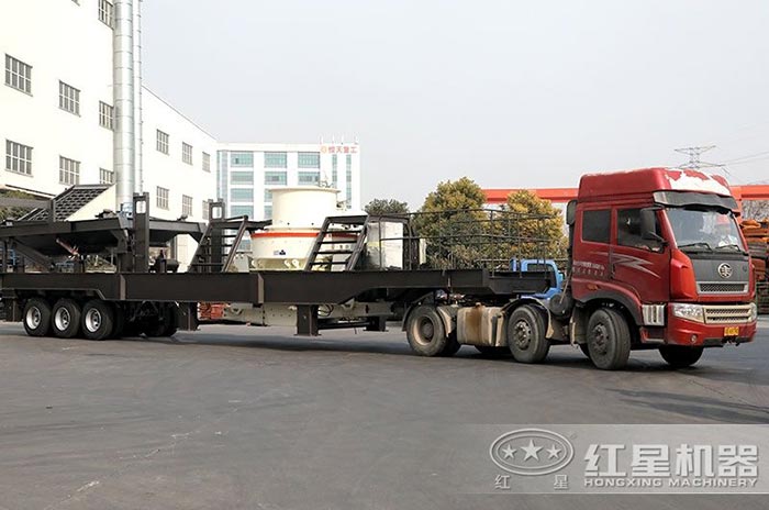 車載移動(dòng)制砂機(jī)