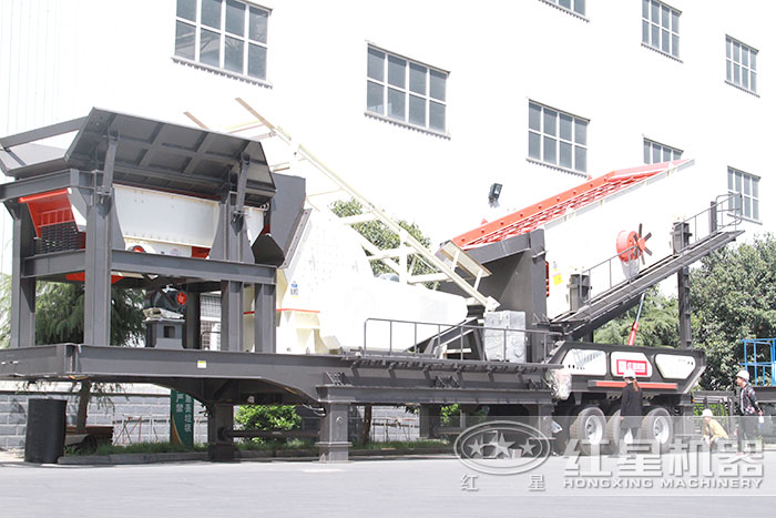 紅星可移動破碎機用戶參觀