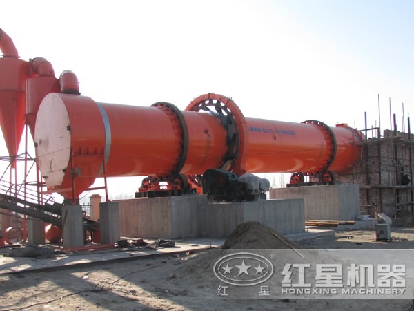 白云石烘干機(jī)客戶現(xiàn)場(chǎng)
